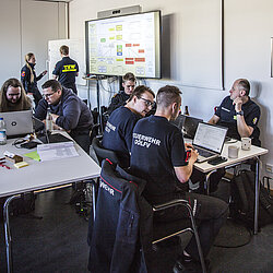 Hackathon 2026: Arbeiten an den Challenges