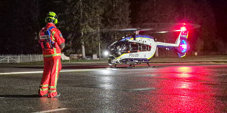 Flughelfereinsatz im Landkreis Traunstein