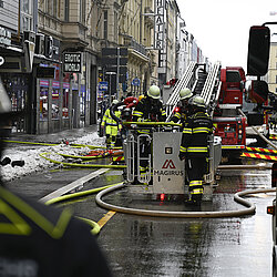 Brand in der Schwanthalerstraße