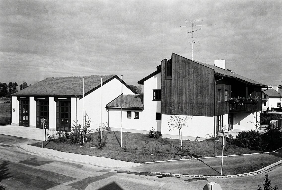 Sechster Neubau, das Gerätehaus der Abteilung Riem in der Theodor-Kober-Straße