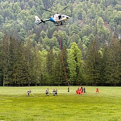 Flughelfereinsatz im Landkreis Traunstein