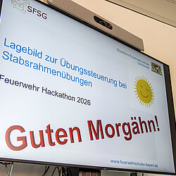 Hackathon 2026: Lagebild Stabsrahmenübung