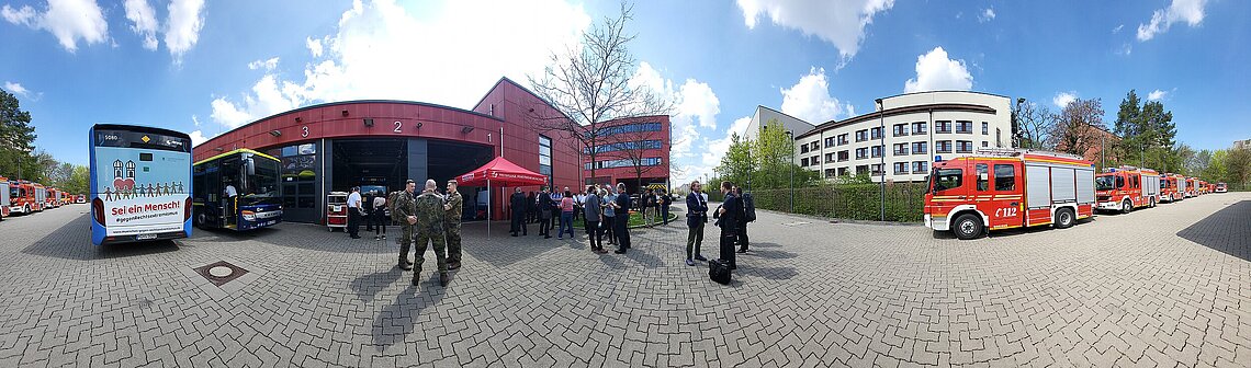 Hackathon 2026: Auf dem Gelände der Feuerwache 4 und Abteilung Stadtmitte