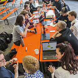 Hackathon 2026: Arbeiten an den Challenges