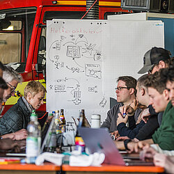 Hackathon 2026: Arbeiten an den Challenges