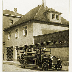 Späteres Feuerwehrhaus der FF Schwabing