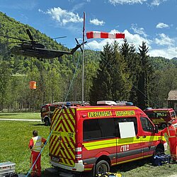 Flughelfereinsatz im Landkreis Traunstein