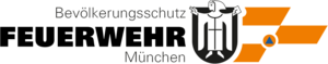 Wort-Bild-Marke Bevölkerungsschutz der Feuerwehr München