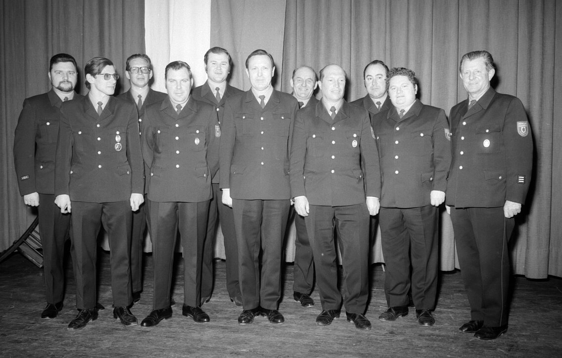 Der wiedergewählte Verwaltungsrates der FF München