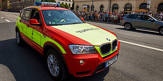 Kommandowagen des Stadtbrandinspektors